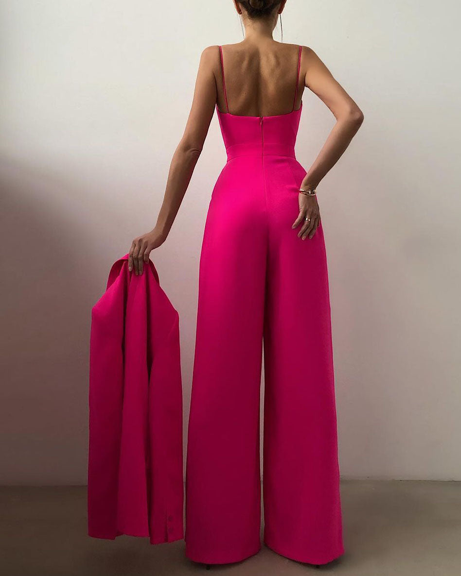 Mono Mujer Tirantes Finos Elegante-Melviana-
