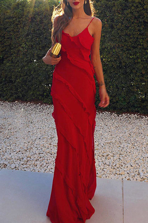 Vestido Mujer Tejido Transpirable Elegante-Melviana-