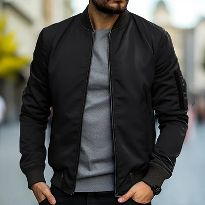 Chaqueta Hombre Ligera Elegante-Melviana-