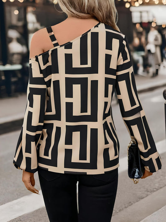 Blusa Mujer Tejido Elegante Versátil-Melviana-