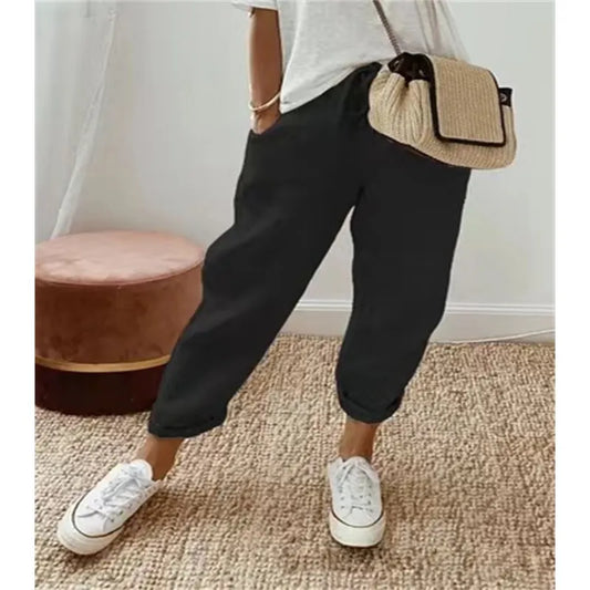 Pantalones Mujer Rotos Casual Confort-Melviana-