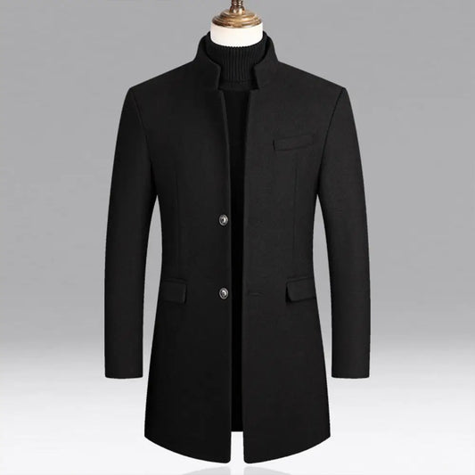 Abrigo Hombre Tejido Moderno Calido-Melviana-DMED2-QS079