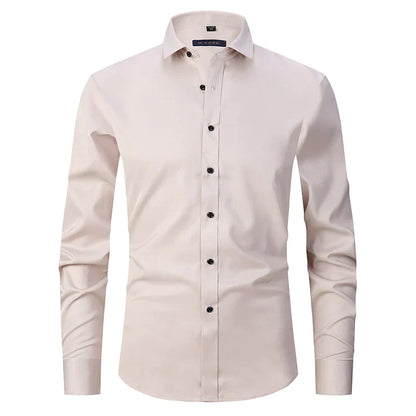 Camisa Hombre Transpirable Alta Elasticidad-Melviana-TO055084