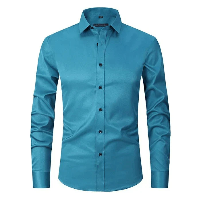 Camisa Hombre Transpirable Alta Elasticidad-Melviana-TO055037