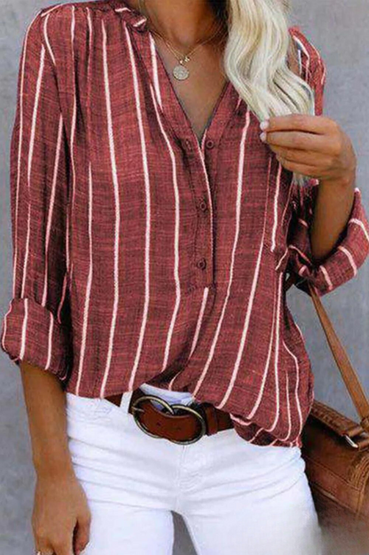 Camisa Mujer Ligera Rayas Vintage-Melviana-