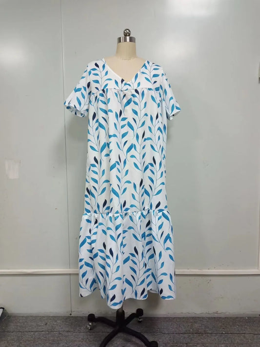 Vestido Mujer Boho Floral Ligero-Melviana-