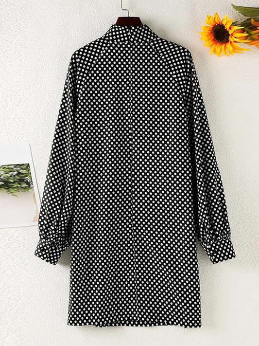 Vestido Mujer Tejido Suave Lunares-Melviana-
