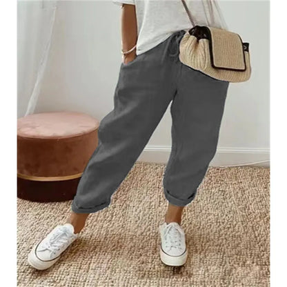 Pantalones Mujer Rotos Casual Confort-Melviana-