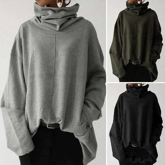 Sudadera Mujer Alta Suave Chic-Melviana-