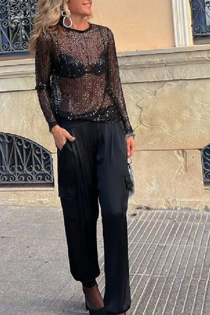 Blusa Mujer Tela Suave Moderna-Melviana-