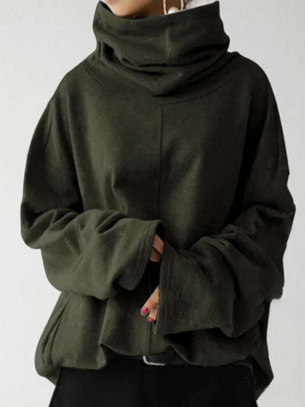 Sudadera Mujer Alta Suave Chic-Melviana-
